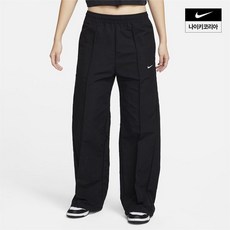 국내매장판 나이키 NIKE 스포츠웨어 에브리씽 우븐 여성 미드라이즈 오픈 헴 팬츠 FQ3589-010 187324