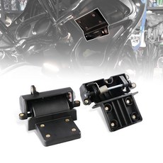GrteRokky Inner Fairing Media 글러브 박스 힌지 왼쪽 및 오른쪽 세트 할리 데이비슨 올로드 글라이드 FLTR 2015-2024와 호환 미디어 보관 뚜