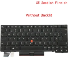 영국 SPA FR 블랙 키보드 레노버 씽크패드 X280 L13 요가 G1 01YP025 5N20X01387, 09 SE Swedish Finnish