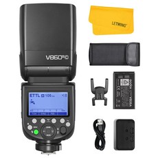 Godox V860III-C V860IIIC TTL 2.4G HSS 18000s Canon 카메라 플래시 플래시 리튬 플래시, 상세 설명 참조, 1개