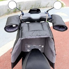 오토바이 무릎 담요 방수 커버 보호대 바람막이 하체 바이크 방풍 방한, 09.핑크 벨벳안감(손잡이없음)