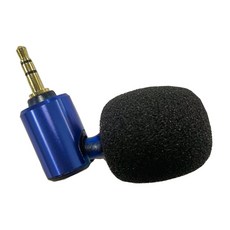 다양한 기기에서 고품질 사운드 캡처와 호환되는 3.5mm 카메라 마이크, 1세트, 13AC806825_CMY, Blue