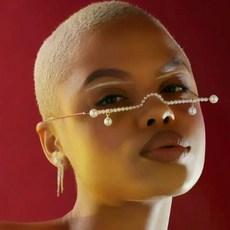 페이스 체인 비즈 얼굴 장식 무대 공연 코스프레