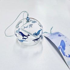 일본 돌고래 후우링 유리풍경 풍경종 44771EA 1(ea)