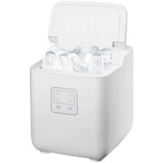 jncown 캠핑용제빙기 미니 캠핑용 캠핑 사무실 소형 카페, 상세 페이지 참고, 4. 공기 냉각 수동 물 채우기 밝은 회색, 1개