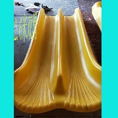 플라스틱 미끄럼틀 놀이터 물놀이 키즈카페 슬라이드, 더블 스키 2.6m