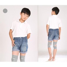 어린이 관절보호 무릎 압박 보호대 2p 무릅아대 가드, 핑크 M