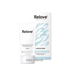 Relove 零毛髮美肌組 瞬淨Ku溜零毛髮霜80ml / 私密鎮定舒緩凝露40ml, 1個