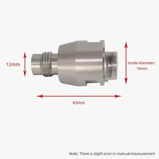 ANEST IWATA WS400용 스프레이 건 어댑터 일회용 물뿌리개 부속품 SATA 건용 컵
