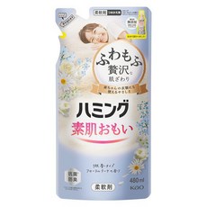 Humming 親膚摯愛 花束香氛 補充包 480ml 衣物柔軟精 107166, 1個