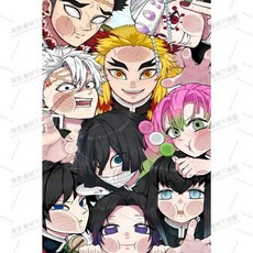 귀멸의 칼날 무한성편 퍼즐 500 1000피스 귀칼 굿즈, 520조각 + 액자 (52x38cm), 10