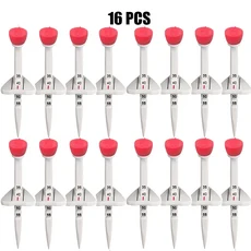 4/8/16/32개 33-55mm 높이 조절 가능 골프 티 트레이닝 액세서리, 14 Red 16 Pcs