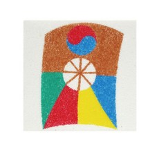 체험활동 만들기재료 샌드액자 모래아트 데코샌드 액자만들기 방패연