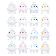 몰랑 쫀득 모찌 스퀴시, 16개, 50g, 투명