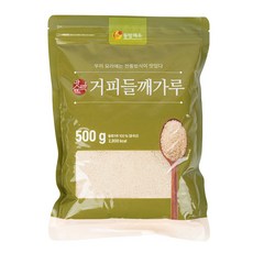 맛뜨락 고소한 거피 들깨가루 기피 탈피 들깨, 500g, 1개