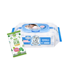 Baan 貝恩 嬰兒保養柔濕巾 80抽 x 12包 30抽 x 12包, 1個, 24個裝, 9288g