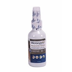 MicrocynAH 麥高臣 寵物傷口皮膚凝膠 4oz 適用所有動物 溫和不刺激, 1個, 神仙凝膠 4oz