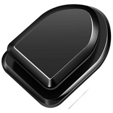 汽車萬用隱藏式掛勾，黏貼式車用迷你掛鉤，多功能收納，免打孔安裝，保持車內整潔【SN0218】, 黑色, 1個