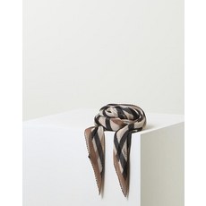 [백화점 정품] 닥스 ACC LL[PLEATS] 브라운 체크 플리츠 스카프 DCSC4E517