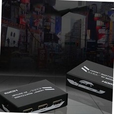 4k 60hz hdmi 2.0 2대1 스위치 영상 모니터 선택기 화면 분배 리모콘포함