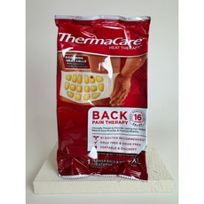 ThermaCare 長效型16小時 腰部熱敷帶 舒緩肌肉痠痛 無藥性熱敷貼 美國進口, 1個, 一片