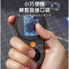 手持式顯微鏡 超微距放大鏡 玉石鑒定顯微鏡 數位電子顯微鏡 輕巧便攜 高清觀察, 1個, 黑色顯微鏡