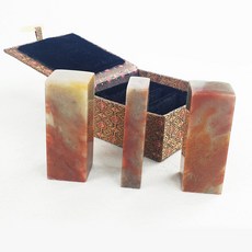 전각돌 황아석세트 8푼 (두인 케이스 포함)-2.4cm