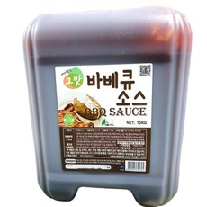 대용량 바베큐쏘스 10kg 말통 바비큐 양념소스 업소용, 1개
