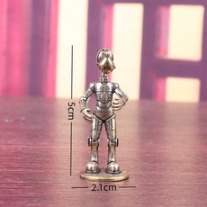純黃銅機器狗復古模型手辦 桌面擺件, 1個