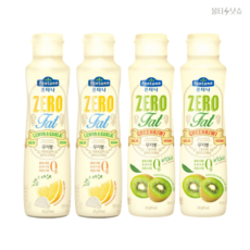 폰타나 제로 fat 저칼로리 드레싱 레몬갈릭 2개 그린키위 2개 총 4개, 230g