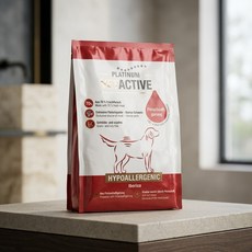 플래티넘 강아지 벳액티브 처방식 반습식 소프트사료 하이포알러제닉 50g 1개