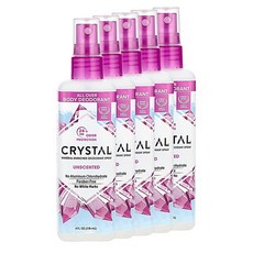크리스탈 미네랄 데오드란트 스프레이 무향 118ml 5팩, 5개