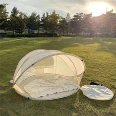 兒童帳篷 遊戲帳篷 秘密基地 韓國ins, 1個, 米白色帳篷