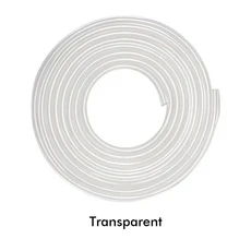 5M 자동차 도어 프로텍터 엣지 가드 트립 스타일링 범용 U 타입 고무 스크래치 방지 몰딩, [01] Transparent, 1개