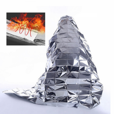 휴대용 은박 응급 재난 비상 보온 담요 침낭 용품, 사이즈_210 130, 1개