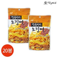 서울지앤비 땅콩버터 오징어, 18g, 20개입