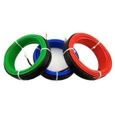 이중 도체 언더 플로어 가열 압연 케이블 와이어 키트 욕실 타일 라미네이트 스톤 시멘트 바닥용 220V W/M, 01, 09 80meters 1600w, 1개