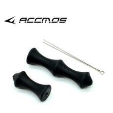 양궁 ACCMOS 양궁 가드 보우스트링 핑거 세이버 탭 화살표 실리콘 릴리스 활 액세서리, 04 L Black, 1개