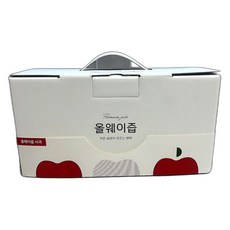신선한 NFC 착즙 사과 100ml 건강즙 대용량 30포 1개, 30개