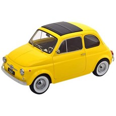프리스타일(FREESTYLE) KK scale 1/12 Fiat 500F 1968 yellow