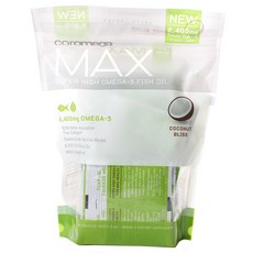 COROMEGA 超高 Omega-3 魚油椰子極樂, 60入, 1個