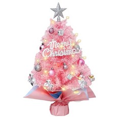 萱寶媽咪baby童裝館 現貨聖誕節裝飾小物迷你聖誕樹 發光小樹 桌面擺件 聖誕節交換禮物 聖誕禮物 桌上型聖誕樹 裝飾聖誕樹節慶擺飾, 0138粉色45公分聖誕樹套餐, 詳見包裝
