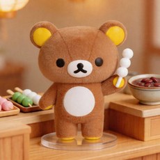 리락쿠마 곰돌이 인형 소르베 컬러풀 시리즈 블라인드 박스 랜덤 피규어
