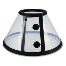 Petroyal 寵物專利護頸 伊莉莎白頭套 手術後用 防止舔傷口 防咬 XS-XL 尺寸齊全, 1個, XS尺寸：適用頸圍:16~24cm