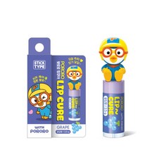 뽀로로 립큐어스틱 4종 택1, 루피 복숭아 2.5g, 1개, 2.5g