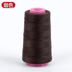 牛仔線縫紉線 手縫線 牛仔線 裁縫線 牛仔褲專用線 家用大捲縫紉線, 1個, 咖色524, 咖色524