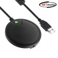 강원전자 넷메이트 NM-BC13 USB 회의용 마이크, 1개