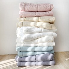 라비쉬앳홈 겨울앤 피그먼트 가벼운 순면 겨울 차렵이불