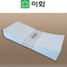 이화 70g 백봉투 1묶음 100매 100x205mm 편지 규격, 백봉투100매-70g