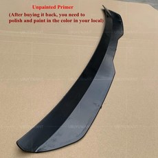 차량용 상단 테일 윙 윈드 루프 스포일러, 1. Unpainted Primer, 기본